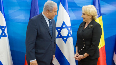 Premierul Israelului, Benjamin Netanyahu, întâlnire cu premierul Viorica Dăncilă