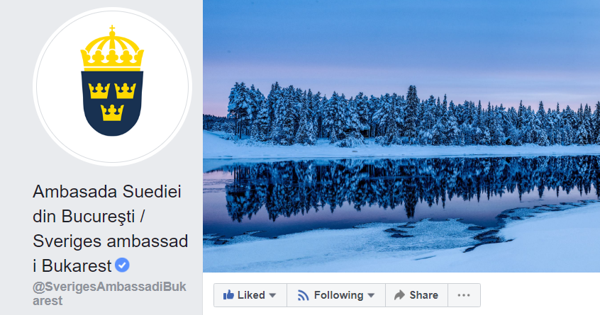 Ambasada Suediei, mesaj viral pentru SRI. Catre „baietii blonzi cu ochi albastri”