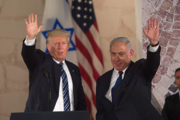 US President Donald Gives A Speech At Israel Museum