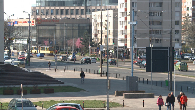 centrul civic spre piata Oradea