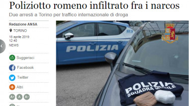 politist roman italia