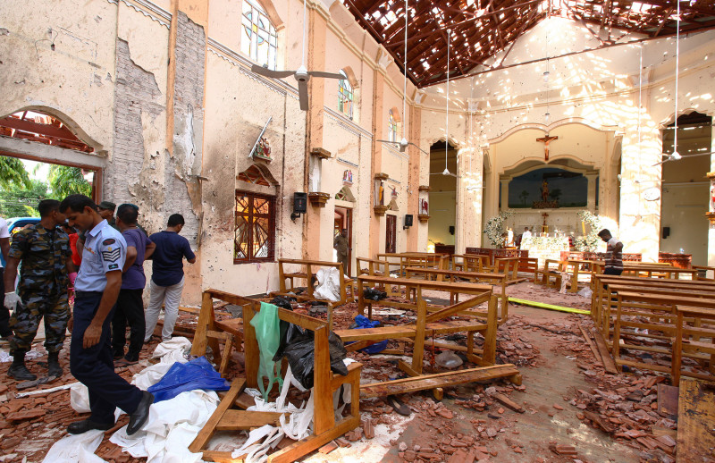 Multiple Explosions Hit Sri Lanka On Easter Sunday