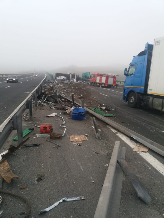 accident autostrada sursa ISU DOBROGEA 1