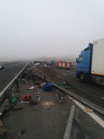 accident autostrada sursa ISU DOBROGEA 2
