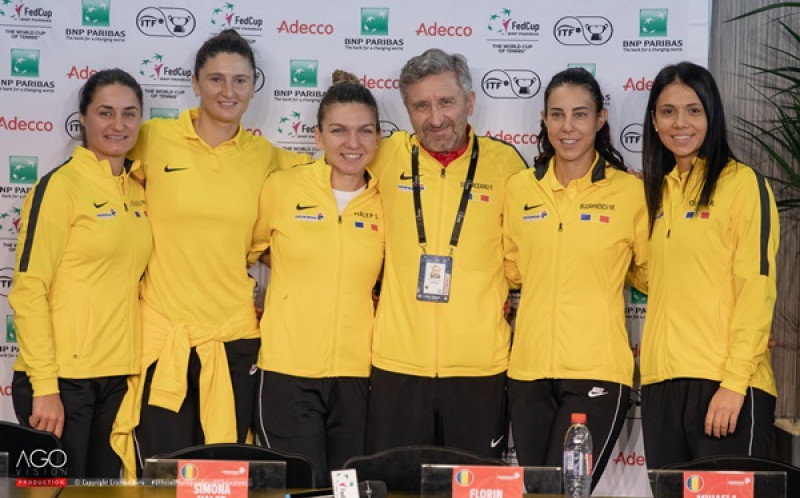 fed cup romania franta 2019, Mihaela Buzărnescu, Irina Begu, Monica Niculescu, Raluca Olaru, Florin Segărceanu