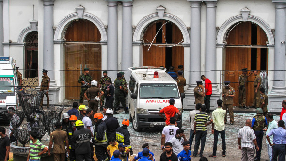 Multiple Explosions Hit Sri Lanka's Capital On Easter