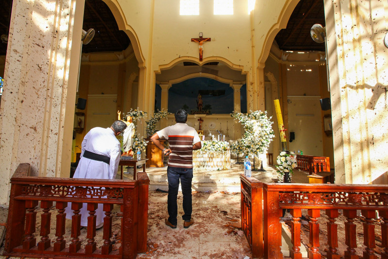 biserica st sebastian din sri lanka, lovita de un atentat sangeros in duminica zilei de paste
