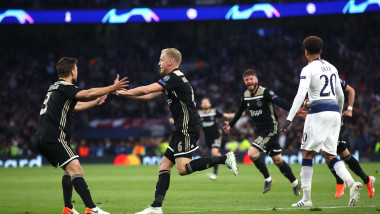 Semifinala UEFA Champions League 2019, meciul tur cu Tottenham Hotspur este câștigat în deplasare de Ajax Amsterdam