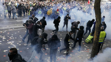 May Day Protests Take Place In Paris