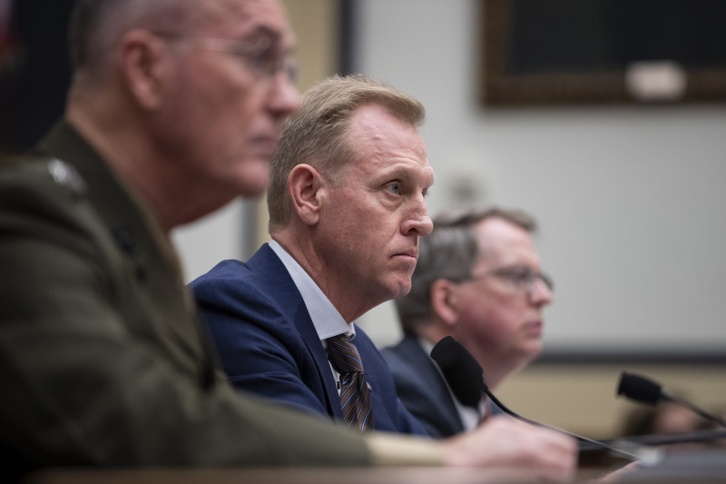 Acting Defense Secretary Shanahan And Joint Chiefs Of Staff Chairman Dunford Testify Before The House Armed Services Committee