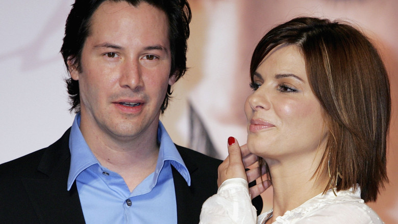 Keanu Reeves și Sandra Bullock