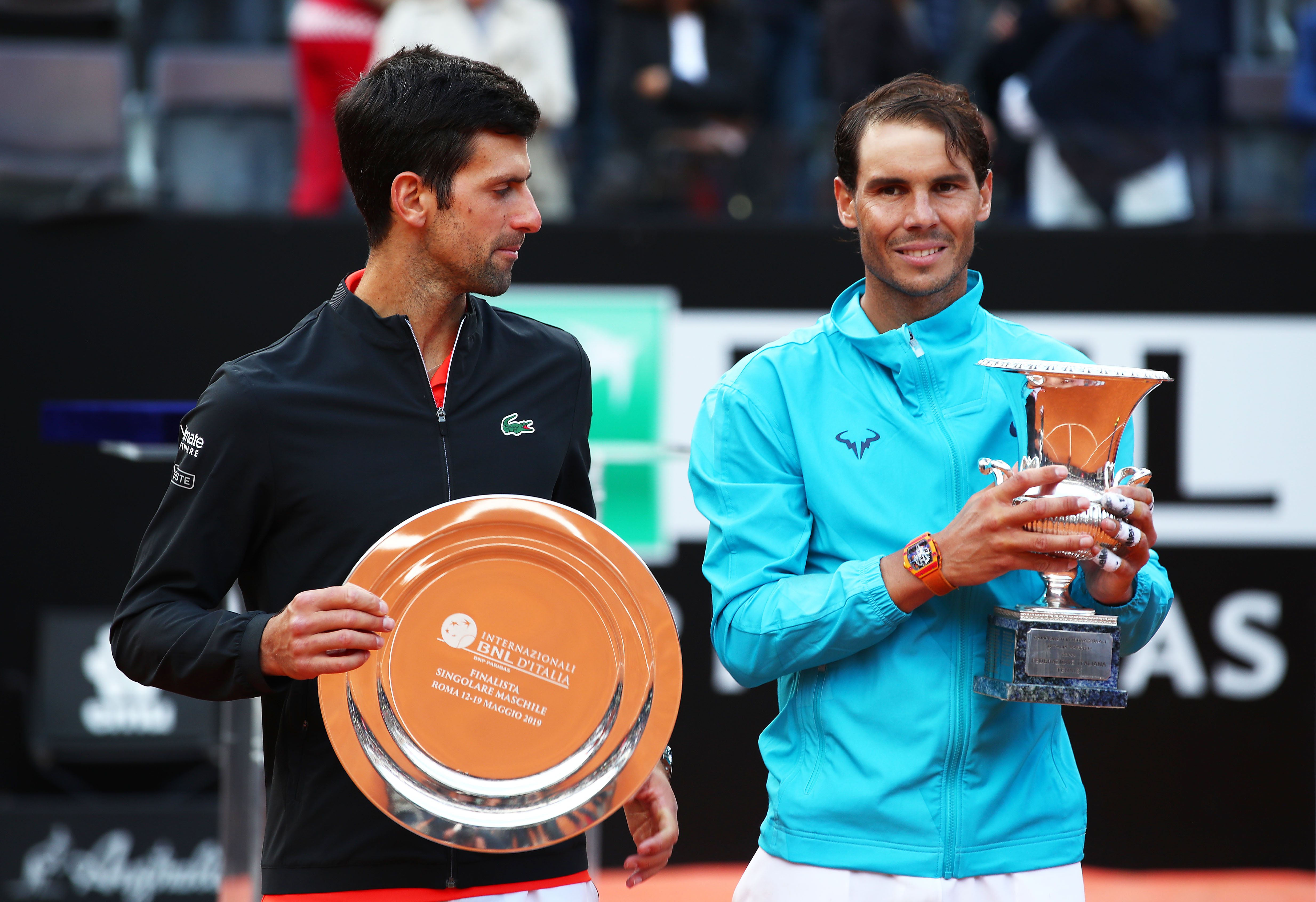Novak Djokovic - Rafael Nadal, finala de vis la Roma, castigata de spaniol