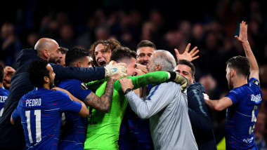 Bucurie la Chelsea după ce s-a calificat în finala UEFA Europa League 2019