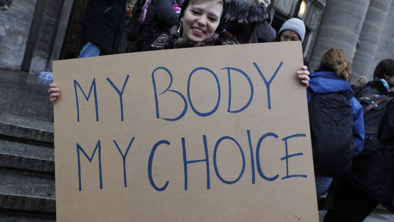 proteste lege anti-avort