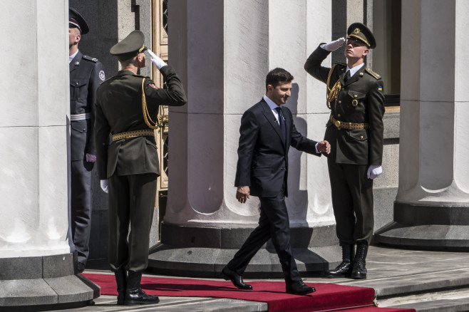 Inauguration Ceremony For Ukraine's President Volodymyr Zelenskiy