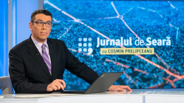 Cosmin Prelipceanu, realizatorul emisiunii „Jurnalul de Seară”