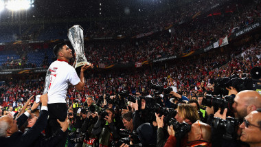 Jose Antonio Reyes a câștigat Cupa Europa League în 2016, în meciul dintre FC Sevilla și FC Liverpool. Foto: Guliver/GettyImages