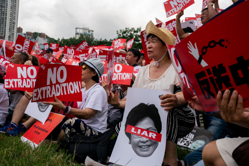 Hong Kongers Protest Over China Extradition Law