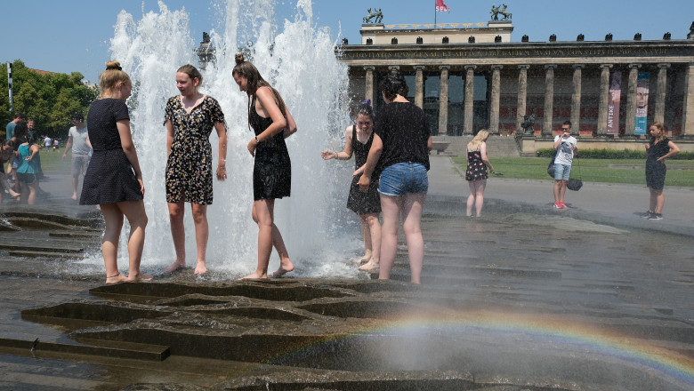 Saharan Heat Wave Hits Germany