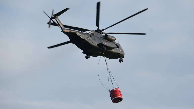 elicopter militar german stingere incendii