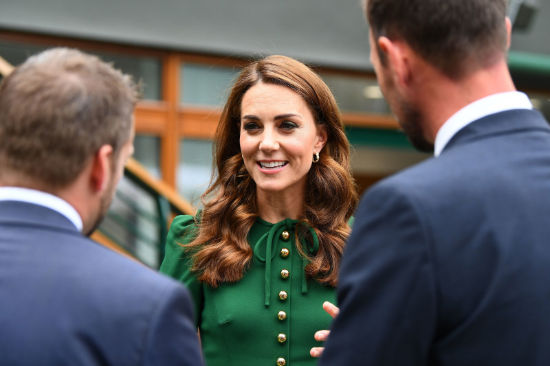 Catherine, Duchess of Cambridge Attends Women's Final Day At Wimbledon