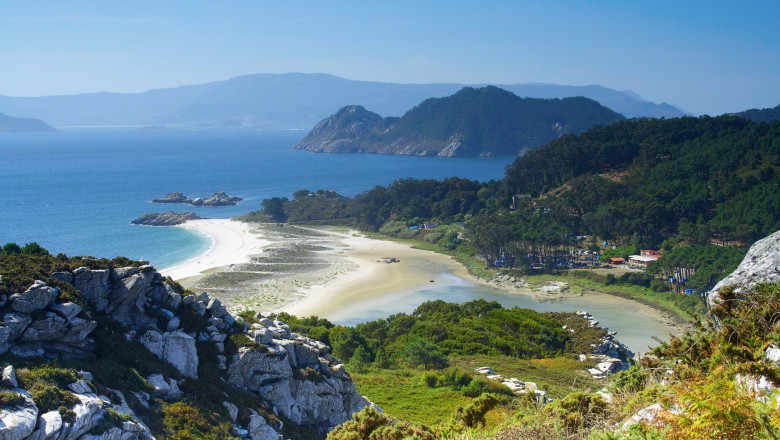 cies islands, Ria of Vigo, Galicia, Spain