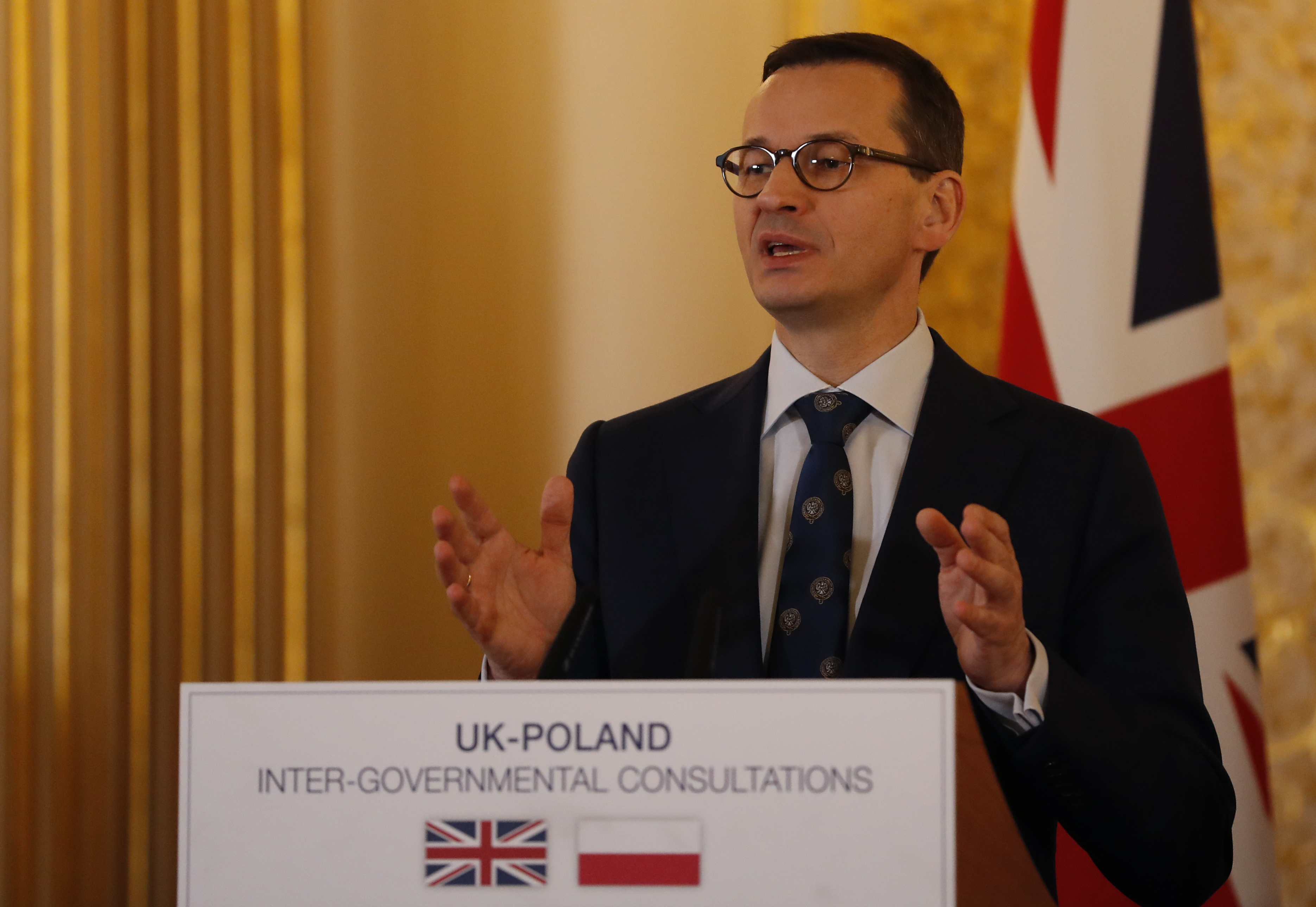 Premierul Poloniei cere NATO să facă „paşi concreţi” pentru soluţionarea crizei de la frontiera cu Belarus
