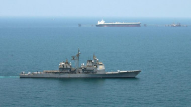 nava militara petrolier stramtoare hormuz golful persic getty