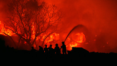 BANGLADESH-DHAKA-SLUM-FIRE