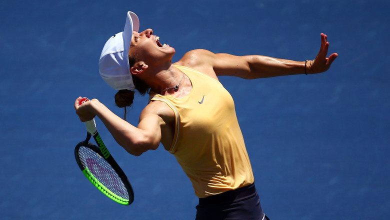 bride feedback Compound Simona Halep s-a retras de la turneul de la Toronto. În meciul cu Marie  Bouzkova au reapărut problemele medicale | Digi24