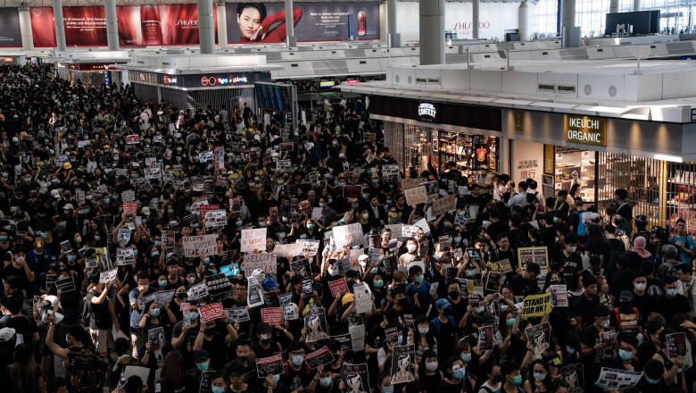 Unrest In Hong Kong During Anti-Extradition Protests