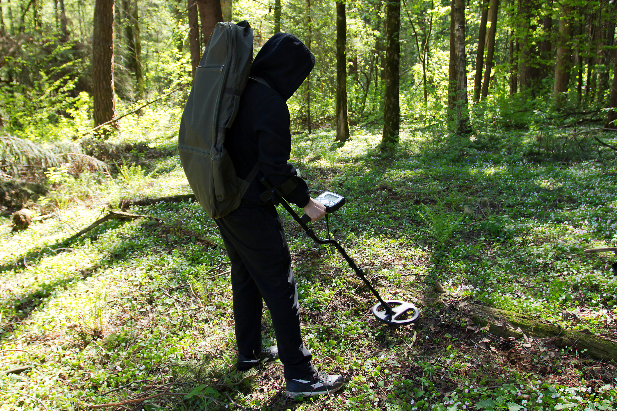 Descoperirea făcută de un vânător de comori, cu detectorul de metale, într-o pădure din Bihor