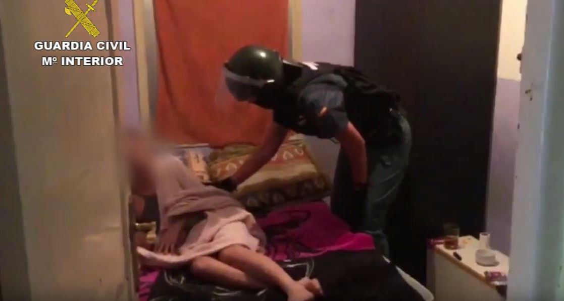 VIDEO. Romanca sechestrata in Spania a reusit sa-si anunte familia din Romania. Politia a salvat-o dupa 6 ore