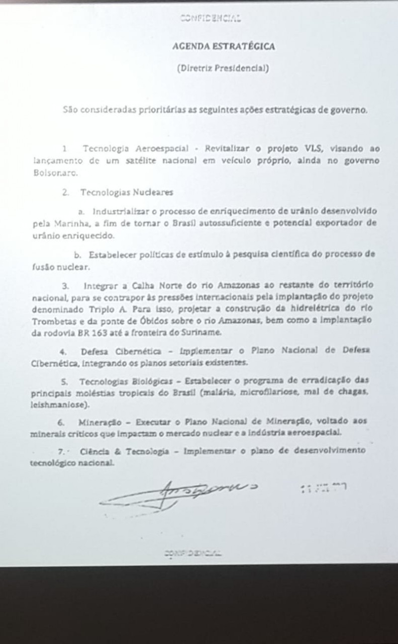 document bolsonaro amazon