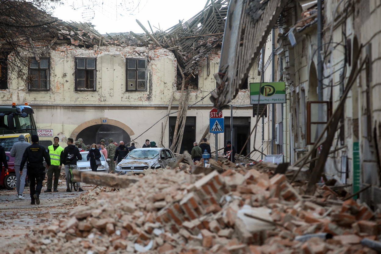 Croaţia: Procuratura anchetează dacă distrugerile provocate de seismul din Petrinja sunt o consecinţă a corupţiei şi neglijenţei