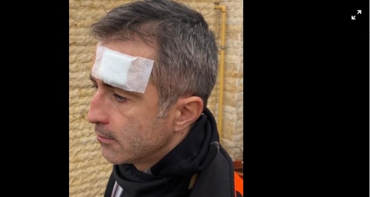 Europarlamentarul Dragoş Benea, victima unui accident în timp ce se afla pe bicicletă. Un șofer i-a tăiat calea