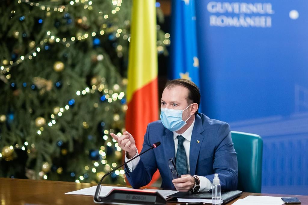 Mesajul premierului Florin Cîțu de Anul Nou: „Vă promit că vom face totul ca economia să se relanseze în 2021”