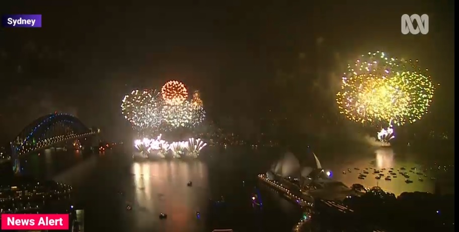 Primele națiuni care au intrat în 2021. Cum au arătat focurile de artificii în Australia și Noua Zeelandă