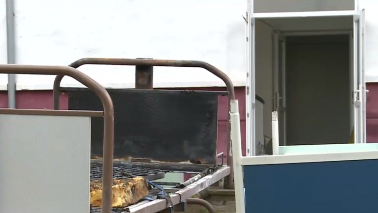 Incendiu la spitalul din Gătaia, provocat de o țigară. Un pacient a insistat să fumeze în salon