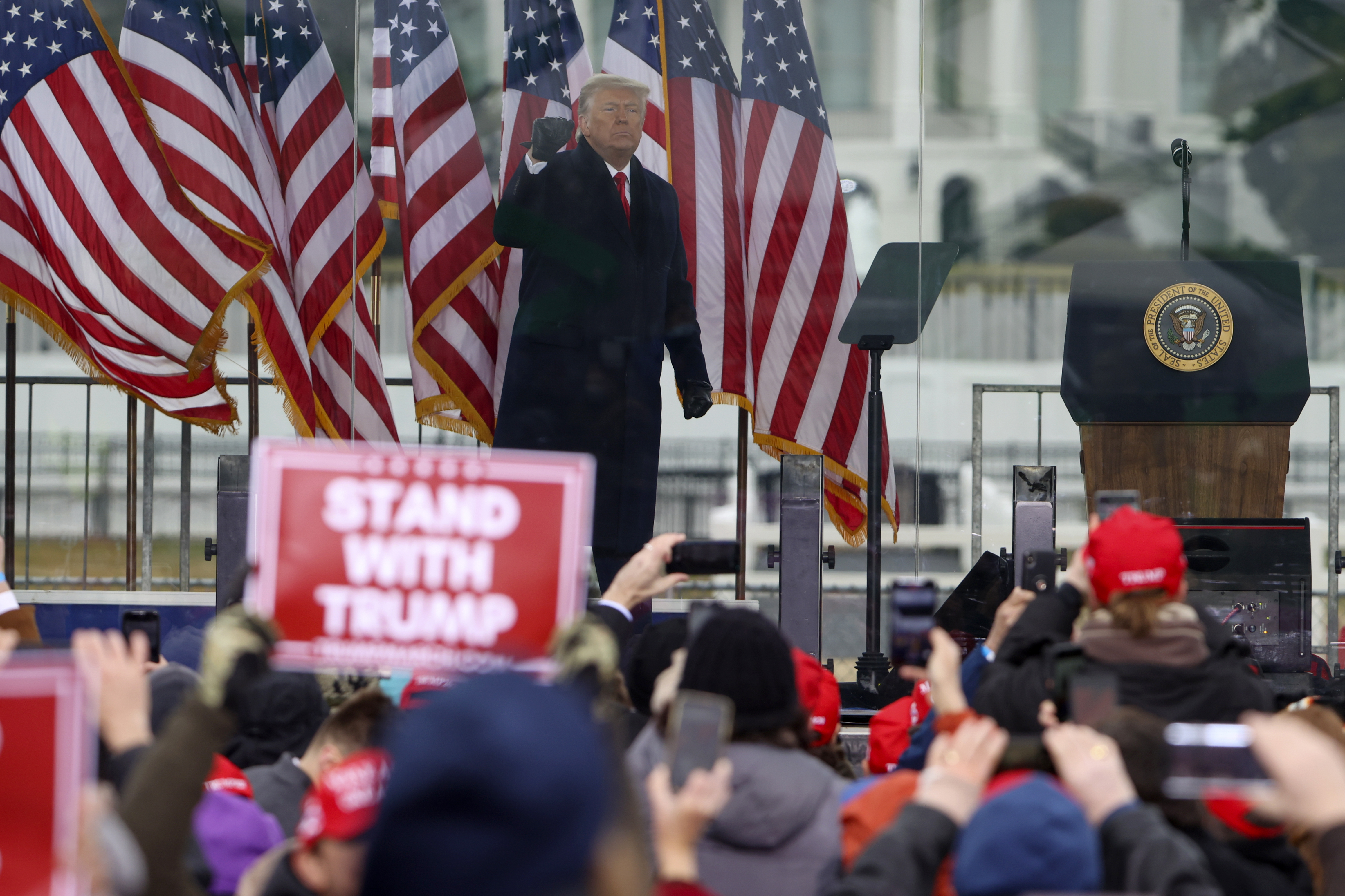 Donald Trump, miting înaintea votului din Congres: „Nu vom recunoaște niciodată înfrângerea. Am câștigat aceste alegeri”
