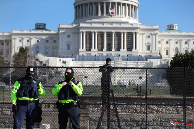 Washington DC Tense After U.S. Capitol Is Stormed By Protestors