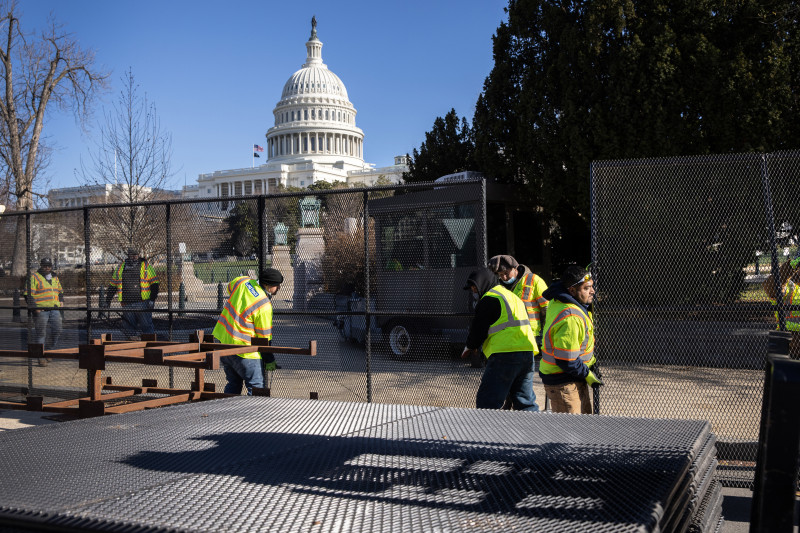 Washington DC Tense After U.S. Capitol Is Stormed By Protestors