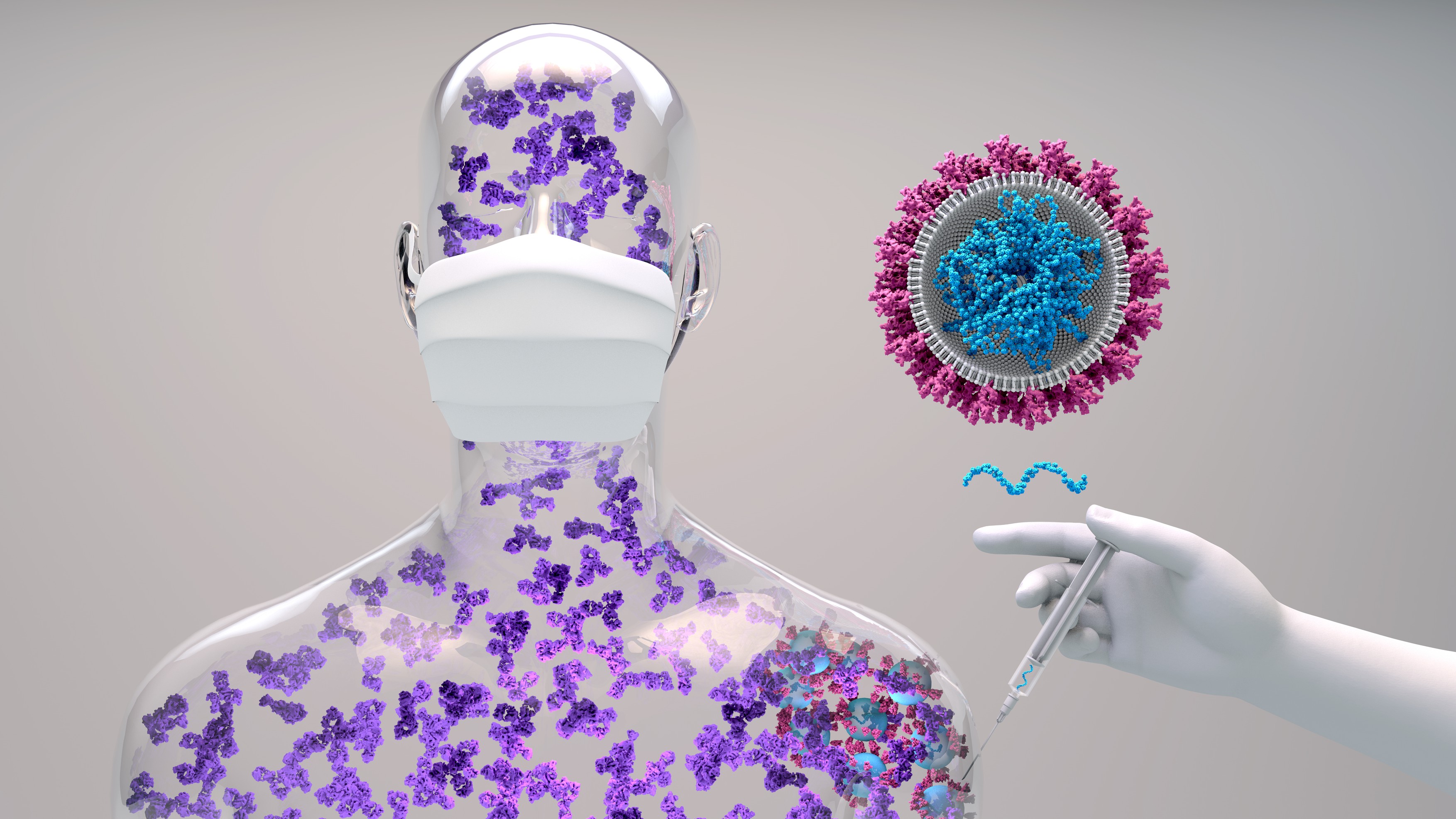 Studiile arată că persoanele vaccinate anti-COVID sunt protejate împotriva noilor tulpini ale virusului