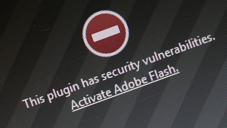 plugin Adobe Flash Player, mesaj eroare