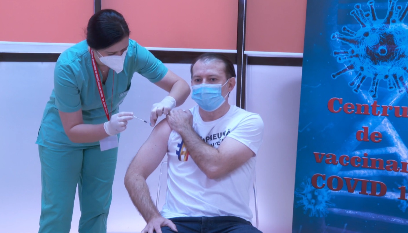 Florin Cîțu: Dacă s-ar putea, m-aș vaccina din nou