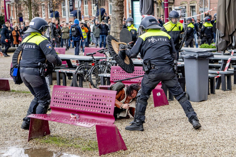 proteste antiguvernamentale olanda