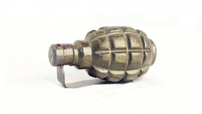 Ilustrație a unei grenade Mk 2.
