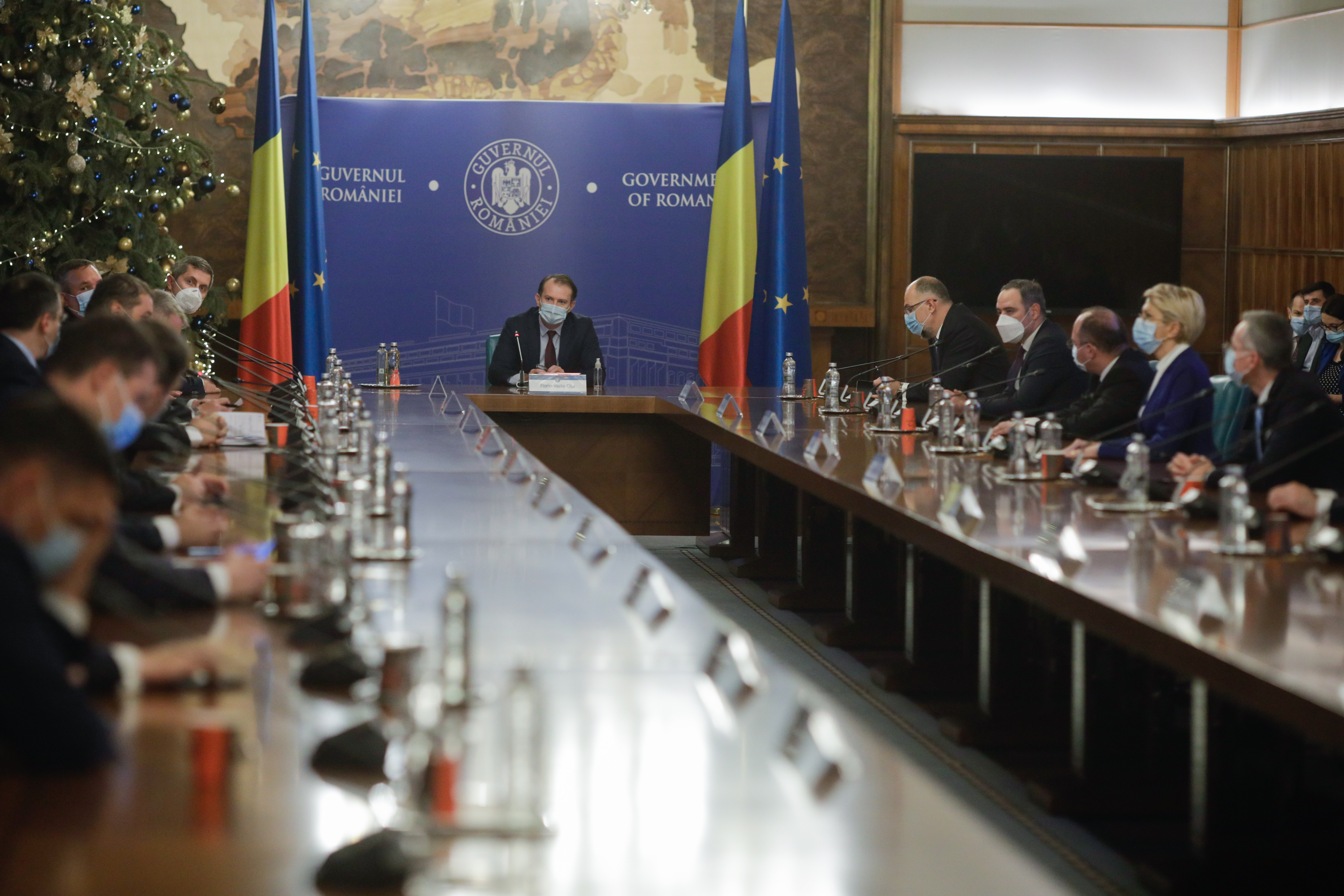 Premierul Florin Cîțu, avertisment pentru miniștri: Facem evaluare la jumătatea anului. Discutăm cu mandatele pe masă