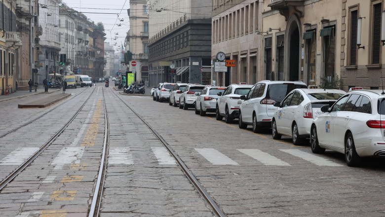 strada goala din italia in timpul pandemiei de covid