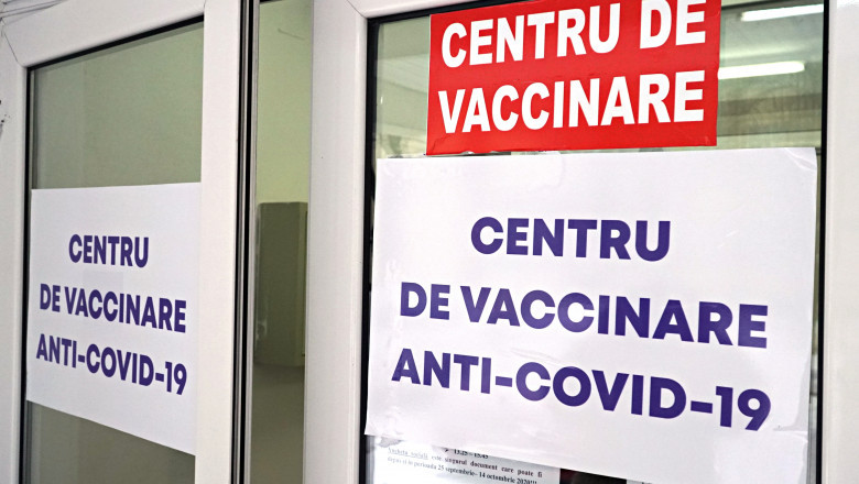 Centru de vaccinare anti Covid.